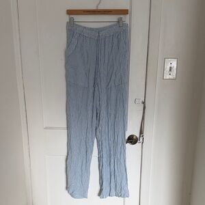 Billabong Light Blue Striped Pants